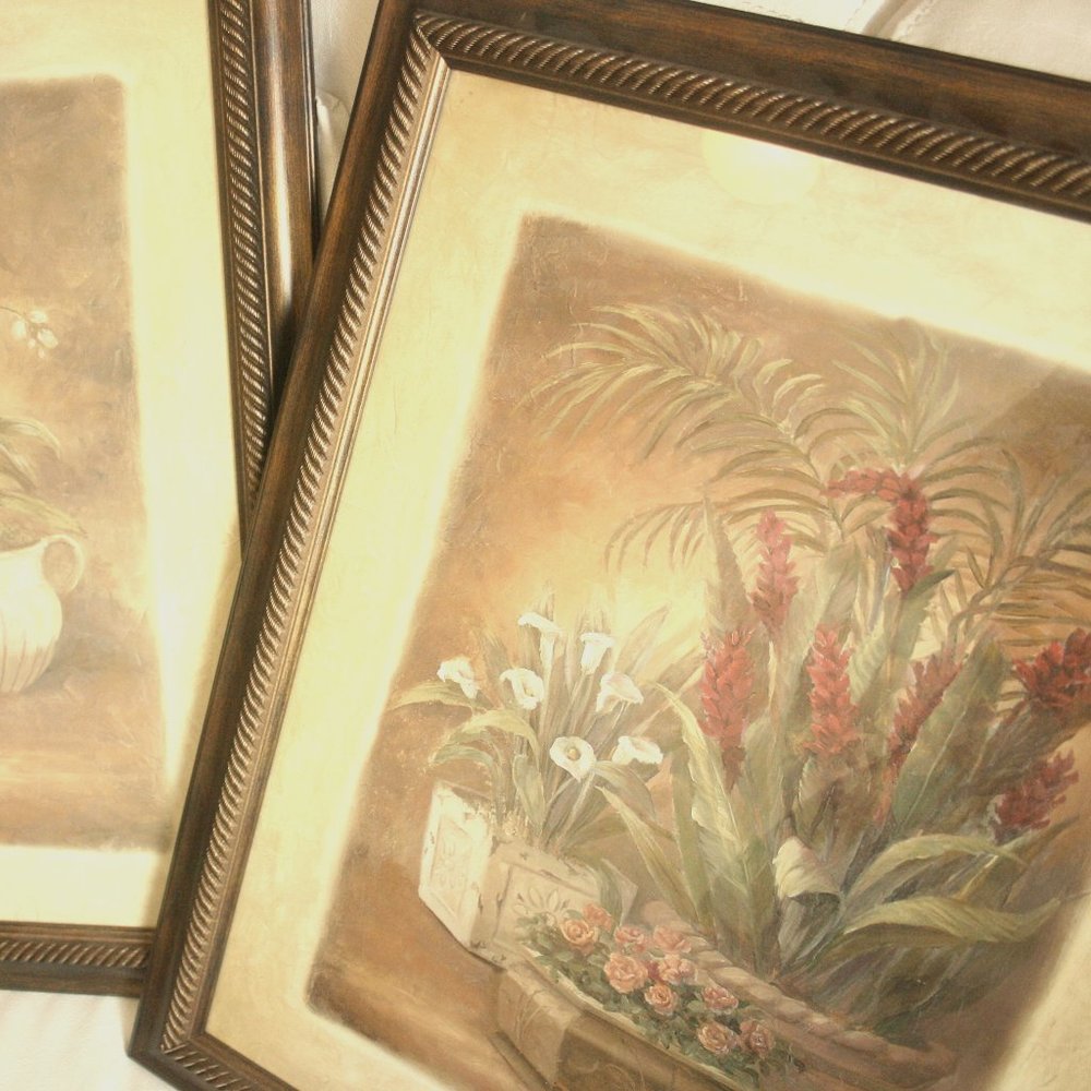 Vivian Flasch Floral Prints (2) – Professionally Framed